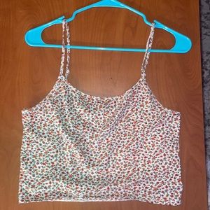 American Eagle floral tank